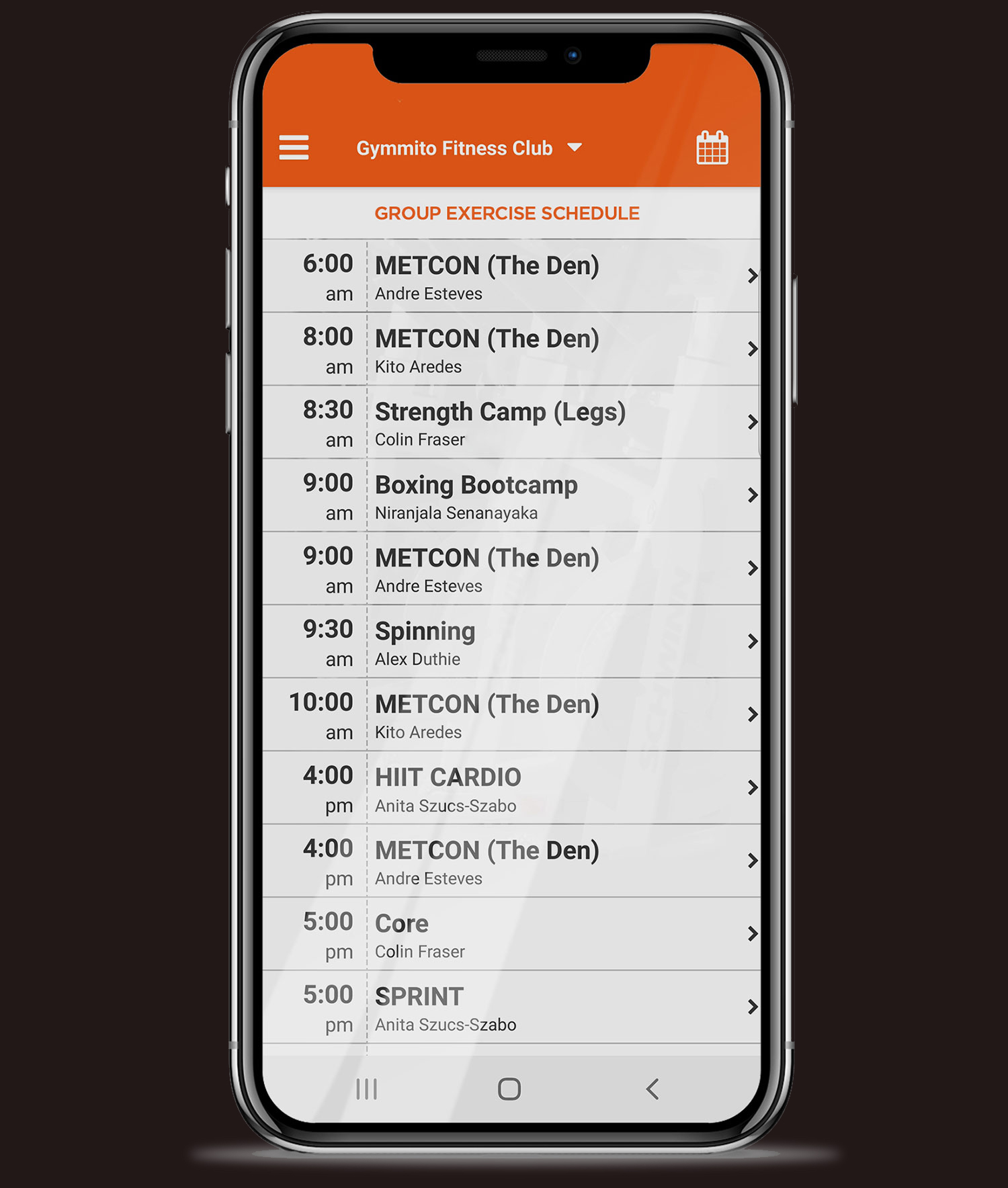 Gymmito Mobile Application